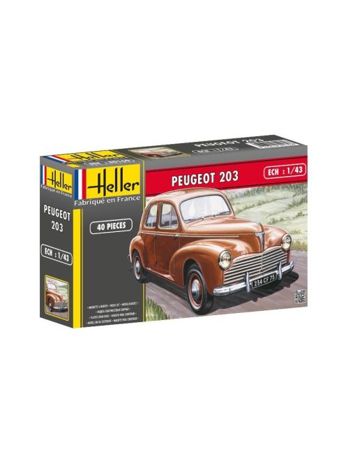 Heller - Peugeot 203 (36 pieces)