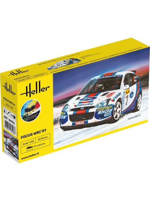 Heller - STARTER KIT Focus WRC'01