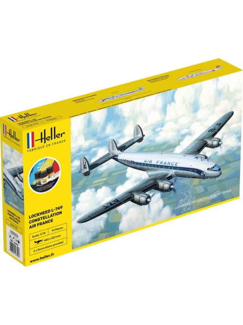 Heller - STARTER KIT L-749 Constellation A.F.