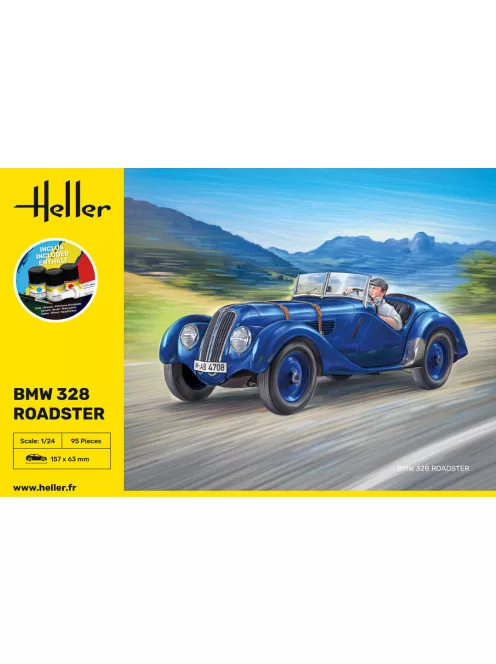 Heller - STARTER KIT BMW 328 Roadster
