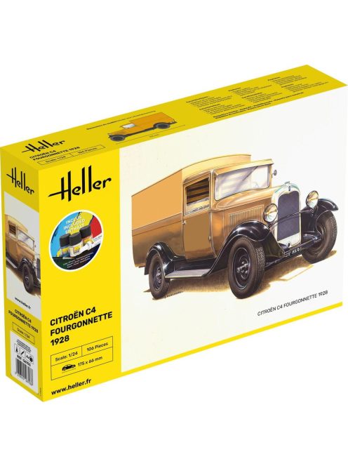 Heller - STARTER KIT Citroen C4 Fourgonnette 1926