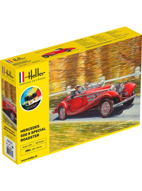 Heller - STARTER KIT 500 K Special Roadster