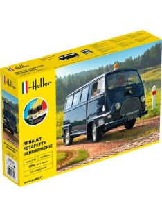 Heller - STARTER KIT RENAULT Estafette Gendarmerie New Mould