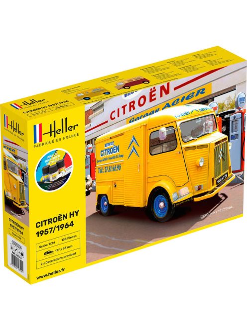 Heller - STARTER KIT CITROEN Type H 2 decorations