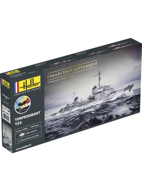 Heller - STARTER KIT Torpedoboot T23