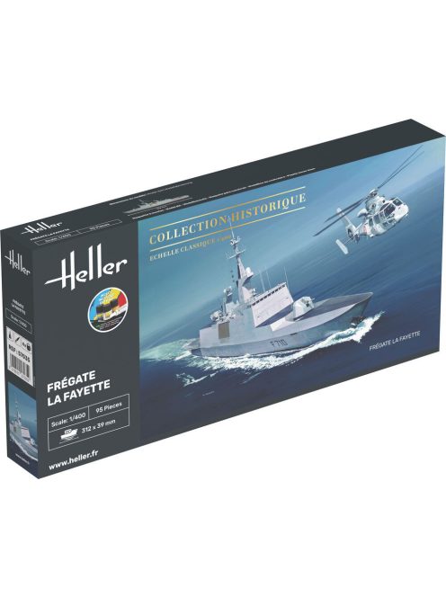 Heller - STARTER KIT Frégate La Fayette