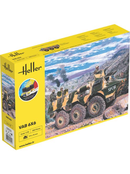 Heller - STARTER KIT VAB 6x6