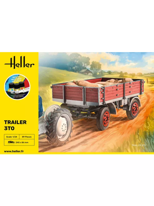 Heller - STARTER KIT Trailer 3to