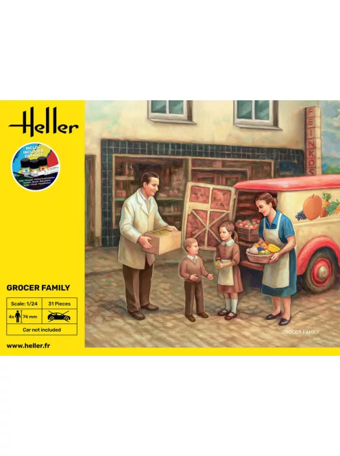 Heller - STARTER KIT Grocer Family
