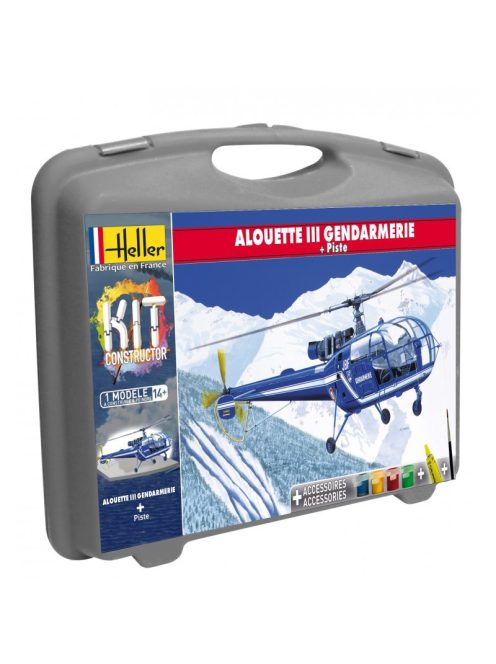 Heller - Alouette III Gandarmerie (+ piste)