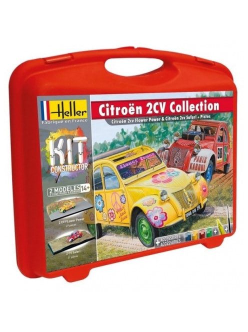 Heller - Citroen 2 CV Collection (+2 pistes)