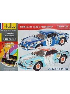   Heller - Alpine A110 1600 S "Berlinette" (incl. accessoires)