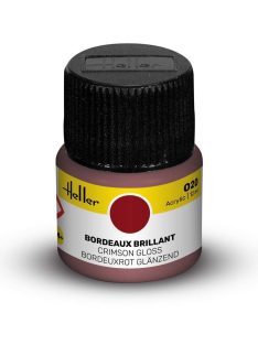 Heller - Peinture Acrylic 020 bordeaux brillant
