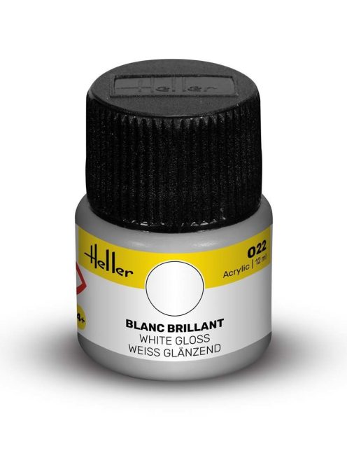 Heller - Peinture Acrylic 022 blanc brillant