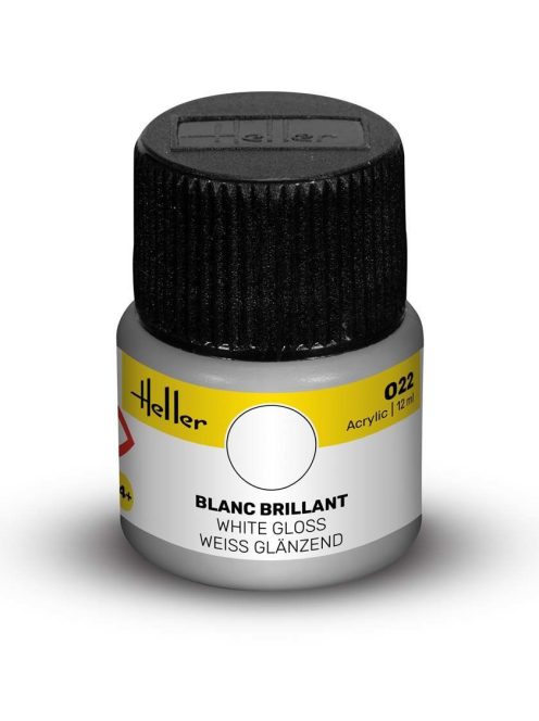 Heller - Peinture Acrylic 022 blanc brillant