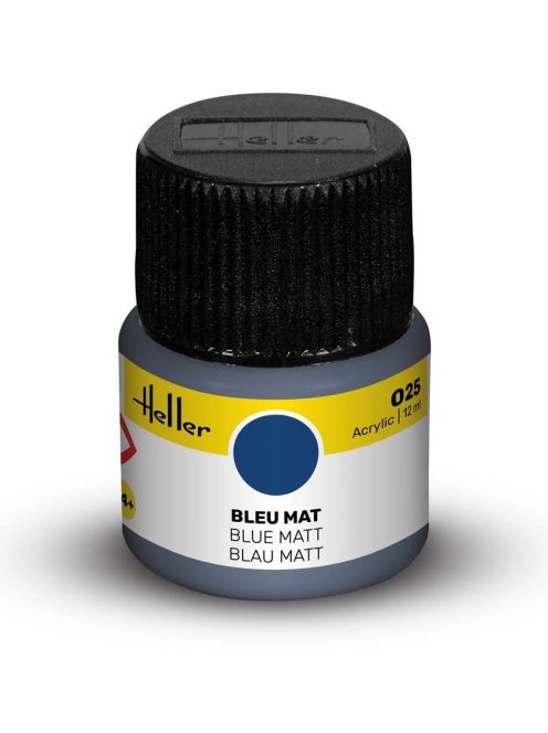 Heller - Peinture Acrylic 025 bleu mat