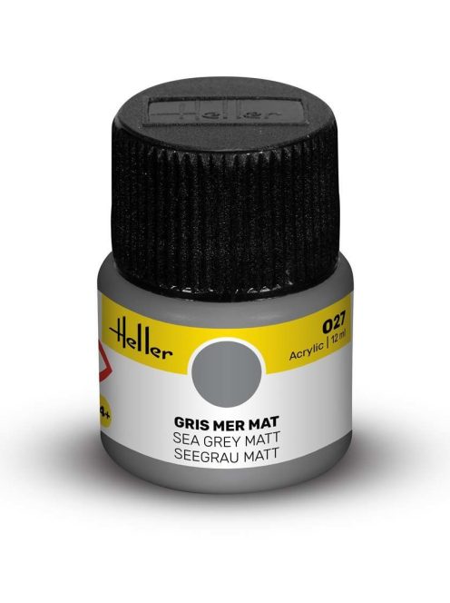 Heller - Peinture Acrylic 027 gris mer mat