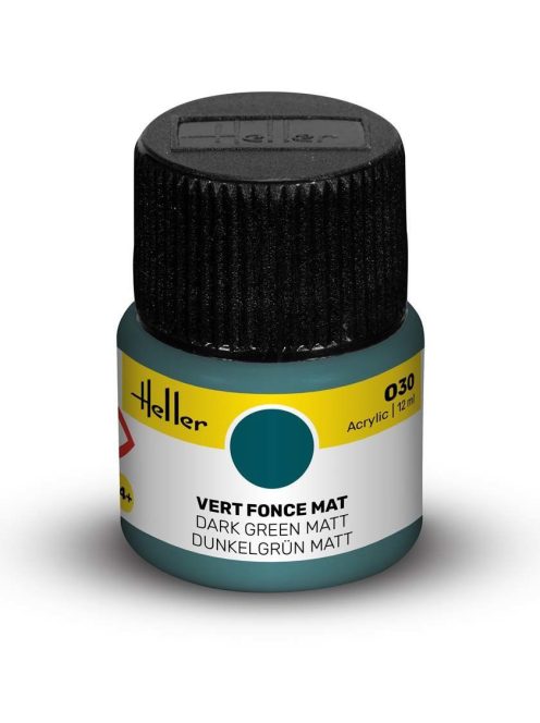 Heller - Peinture Acrylic 030 vert fonce mat