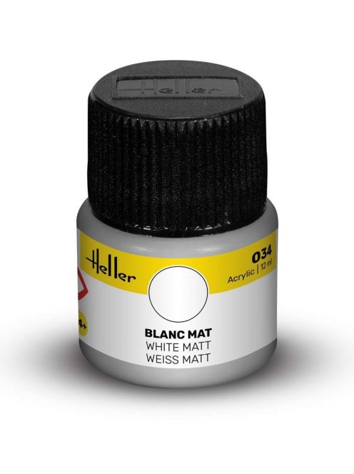 Heller - Peinture Acrylic 034 blanc mat