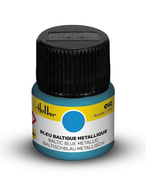 Heller - Peinture Acrylic 052 bleu baltique metallique