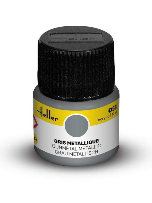 Heller - Peinture Acrylic 053 gris metallique