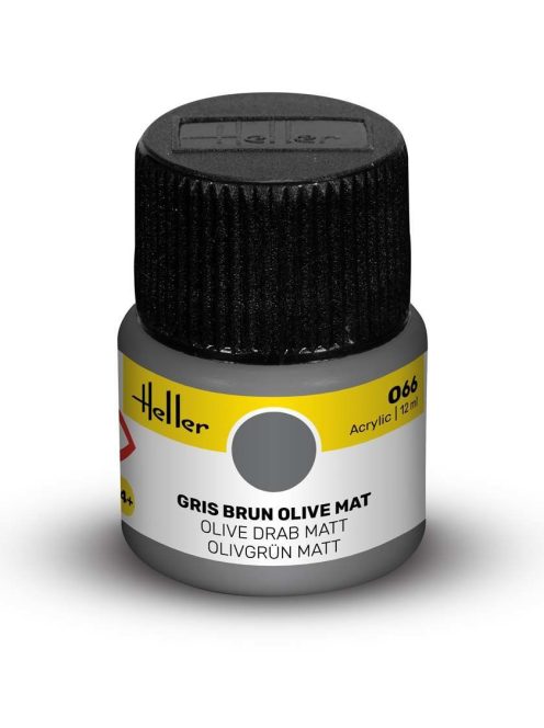 Heller - Peinture Acrylic 066 gris brun olive mat