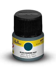 Heller - Peinture Acrylic 077 bleu marine mat