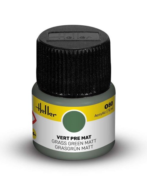 Heller - Peinture Acrylic 080 vert pre mat