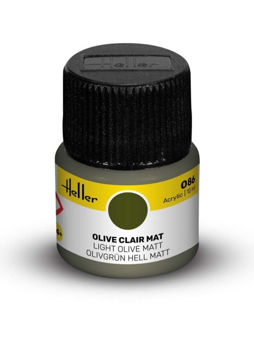 Heller - Peinture Acrylic 086 olive clair mat