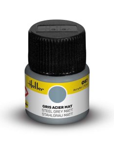 Heller - Peinture Acrylic 087 gris acier mat
