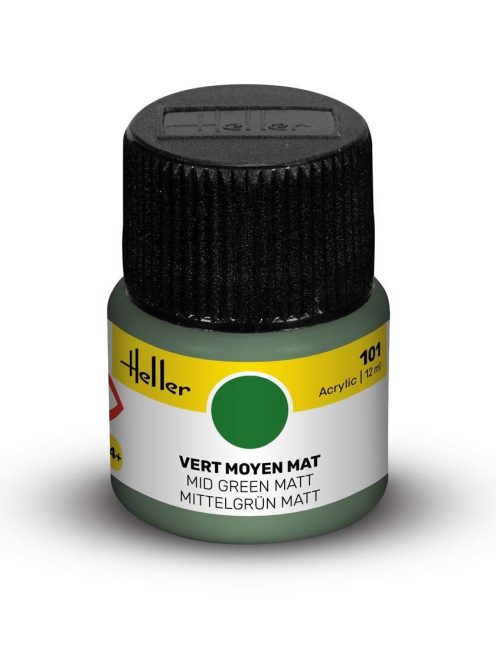 Heller - Peinture Acrylic 101 vert moyen mat
