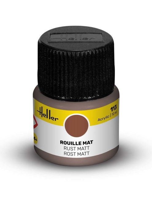 Heller - Peinture Acrylic 113 rouille mat