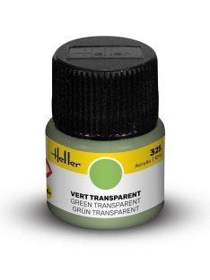 Heller - Peinture Acrylic 325 vert transparent 12ml