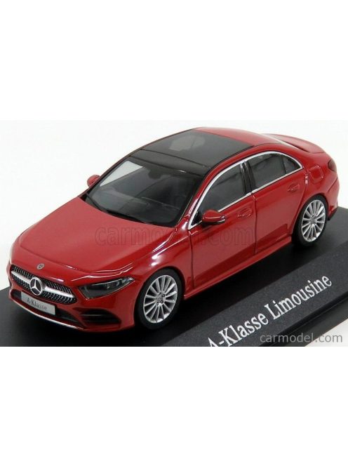 Herpa - Mercedes Benz A-Class Limousine Sedan (V177) 2018 Jupiter Red