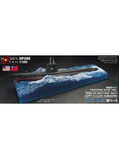   Hobby Fan - WAVE BASE WW II GUPPY II CLASS SUBMARINE WAVE BASE for SE73513