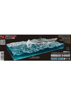   Hobby Fan - WAVE Base GERMAN U-BOAT WAVE BASE W/Water splash for SE73502 73503 73504