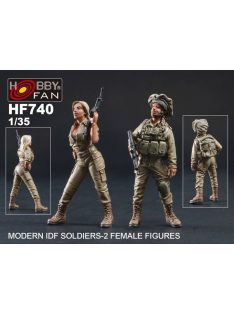 Modern IDF Soldiers-2 Female Figures