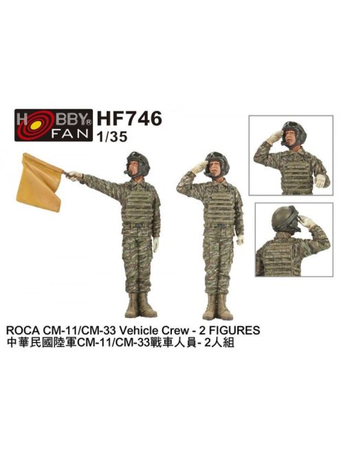 Hobby Fan - ROCA CM-11/CM-33 Vehicle Crew-2 Figures