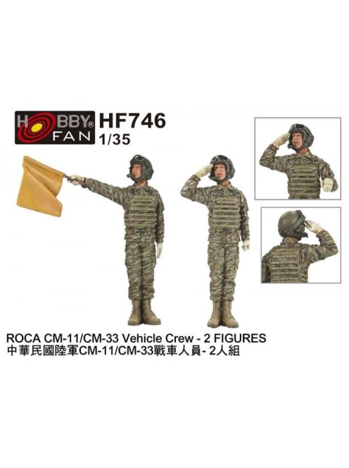 Hobby Fan - ROCA CM-11/CM-33 Vehicle Crew-2 Figures