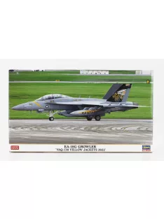   Hasegawa - BOEING EA-18G GROWLER VAQ-138 YELLOW JACKETS MILITARY AIRPLANE 2022 /