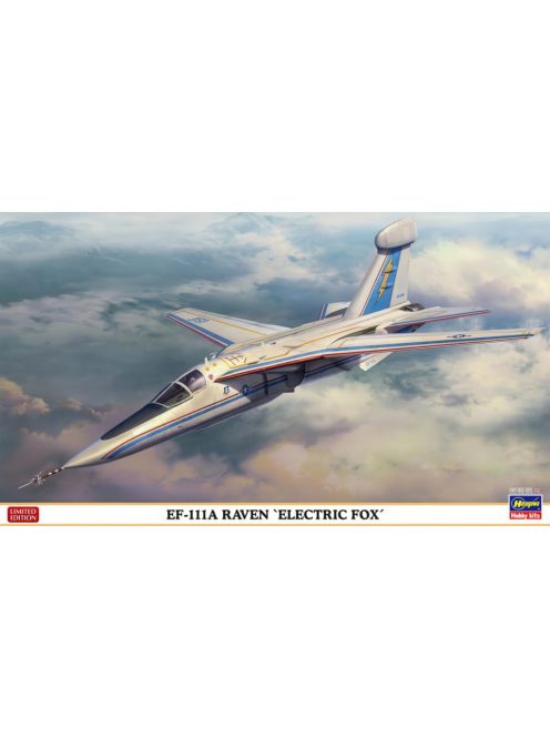 Hasegawa - GENERAL DYNAMICS EF-111A RAVEN MILITARY AIRPLANE "ELETRIC FOX" 1981 /
