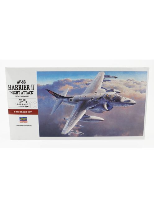 Hasegawa - McDONNEL DOUGLAS AV-8B HARRIER II NIGHT ATTACK AIRPLANE MILITARY 1978 /