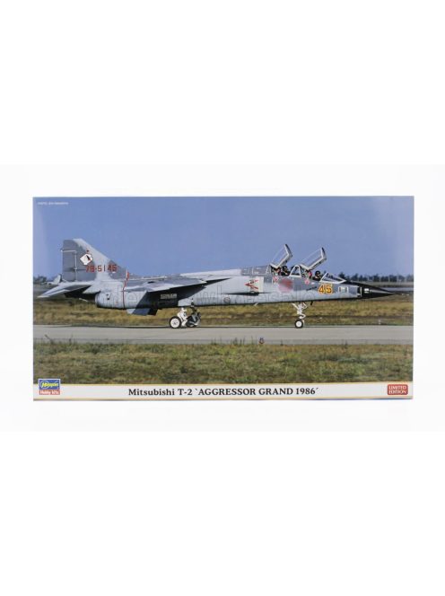 Hasegawa - MITSUBISHI T-2 AGGRESSOR AIRPLANE MILITARY 1986 /