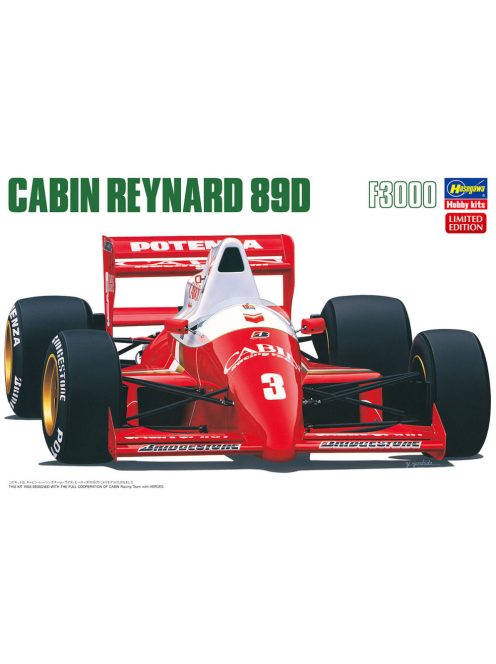 Hasegawa - Reynard F3000 89D Team Babin Racing N 3 Season 1989 T.Suzuki