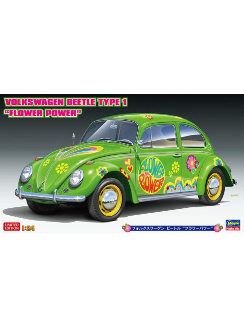 Hasegawa - Volkswagen Beetle Type 1 Flower Power 1965