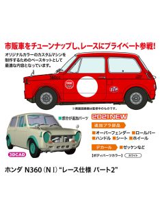 Hasegawa - Honda N360 (Ni) Race Configuration Part 2 1971