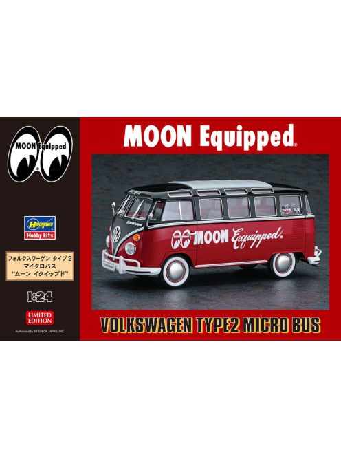 Hasegawa - Volkswagen T1 Type 2 Microbus Moon Equipped 1961