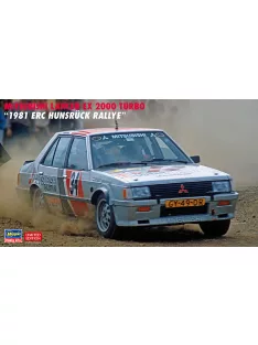   Hasegawa - Mitsubishi Lancer Ex 2000 Turbo N 34 Rally Erc Hunsruck 1981 A.Jetten - J.Meester