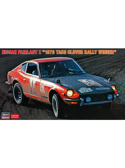 Hasegawa - Nissan Fairlady Z N 1 Winner Rally Tacs Clover 1973 S.Metha - L.Drews