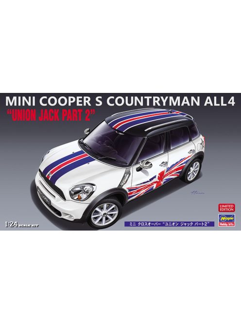 Hasegawa - Mini Cooper S Countryman Union Jack Part Ii 2011